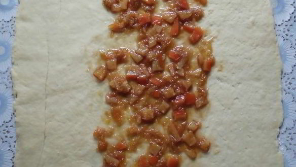 ШАГ 4. пирог золотое кольцо