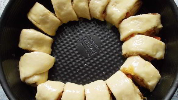 ШАГ 5. пирог золотое кольцо