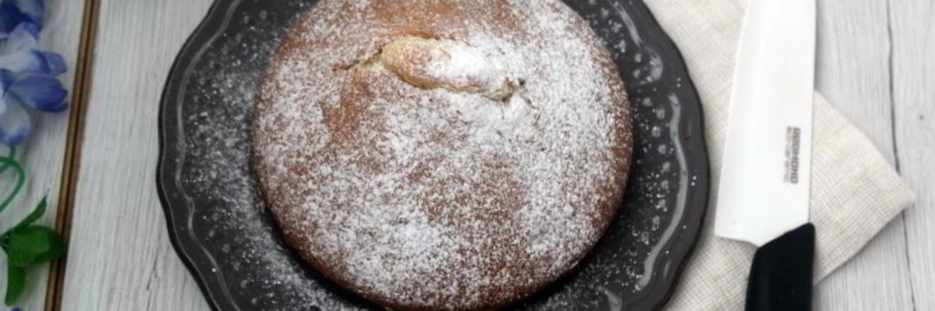 Простой пирог с цукатами