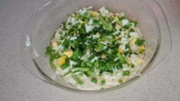 ШАГ 4. пышный заливной пирог с яйцом и луком