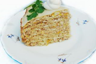 Рязанский блинчатый пирог
