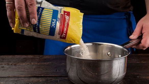 ШАГ 3. рыбный пирог с рисом