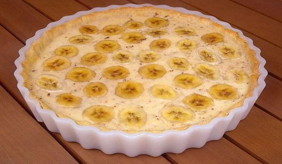 Рецепт самый быстрый банановый пирог