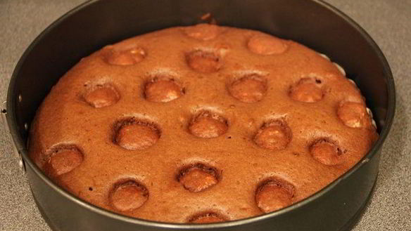 ШАГ 12. шоколадно-творожный пирог