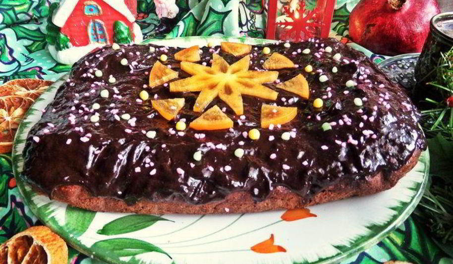 Рецепт шоколадный пирог с бананами