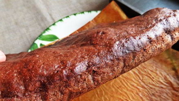 ШАГ 17. шоколадный пирог с бананами