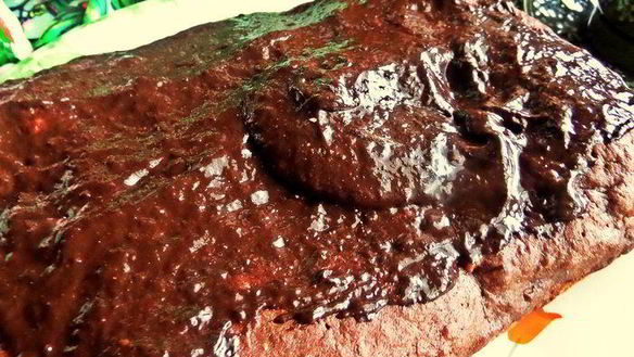 ШАГ 22. шоколадный пирог с бананами