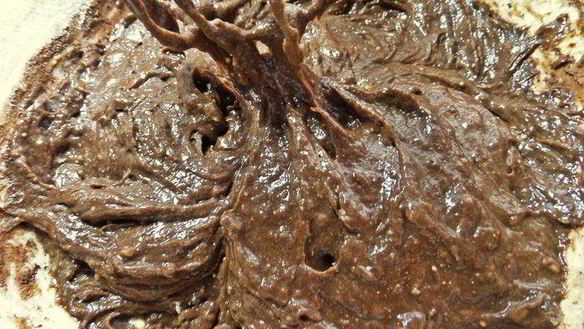 ШАГ 8. шоколадный пирог с бананами