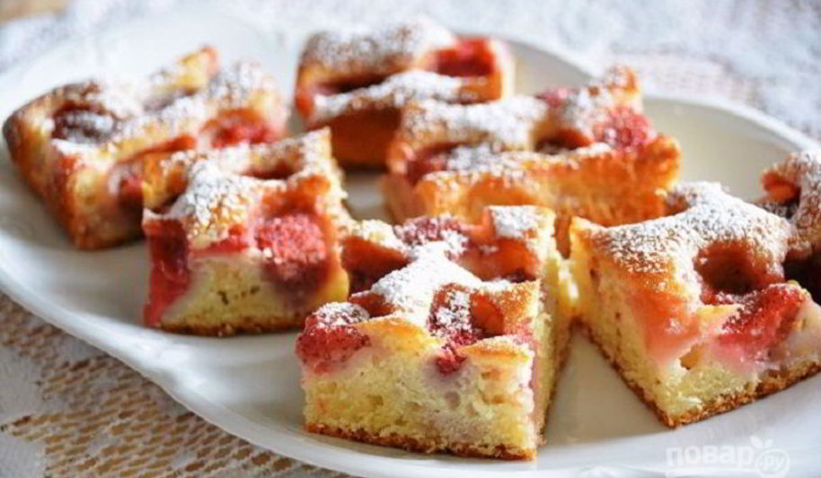 Рецепт сметанный пирог простой в духовке