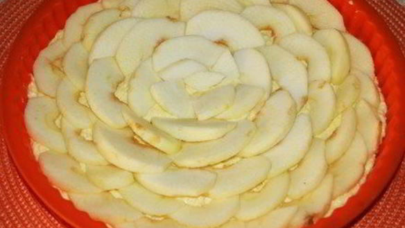 ШАГ 5. творожный пирог с яблоками и кокосовой карамелью