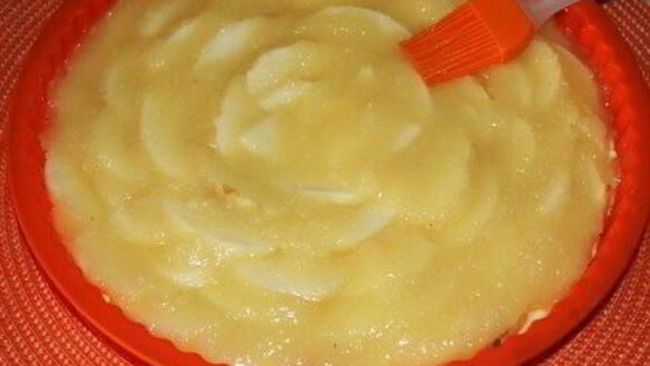 ШАГ 6. творожный пирог с яблоками и кокосовой карамелью