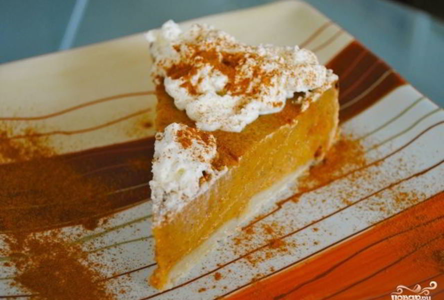 Тыквенный пирог простой