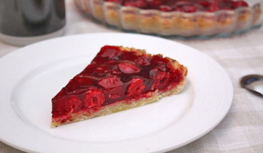 Рецепт вишневый пирог из творожного теста