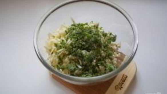 ШАГ 3. витой пирог с творожно-сырной начинкой