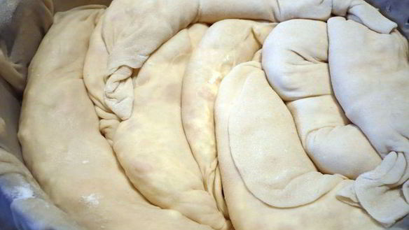 ШАГ 14. вкусный до неприличия пирог с семгой и капустой мечта пастуха