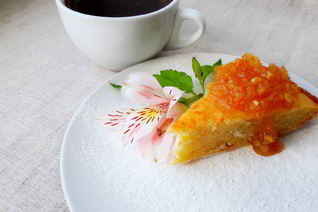 Вкусный пирог с творогом и манкой