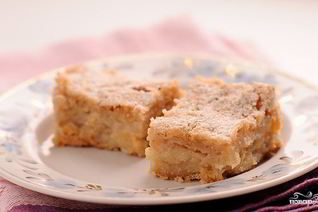 Яблочный пирог с манкой