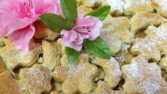 ШАГ 14. яблочный пирог со сметанной заливкой