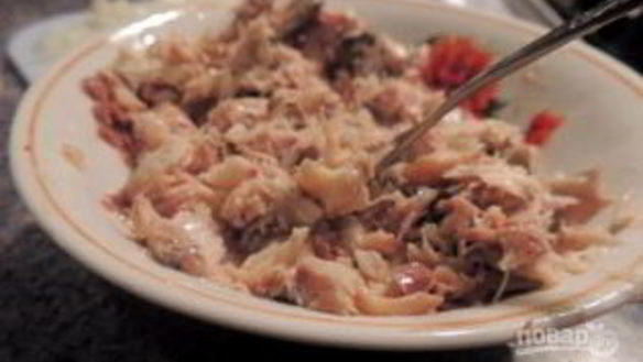 ШАГ 3. заливной пирог с картофелем и сайрой