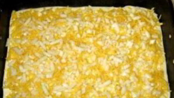 ШАГ 10. заливной пирог с сайрой