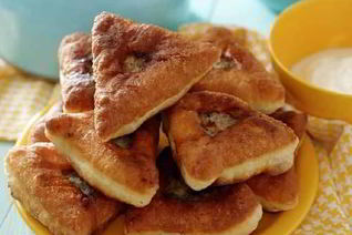 Ароматные пирожки с бараниной