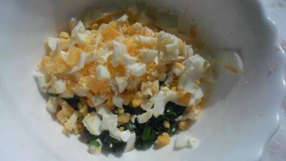 ШАГ 5. дрожжевые пирожки с зеленым луком и яйцом в духовке