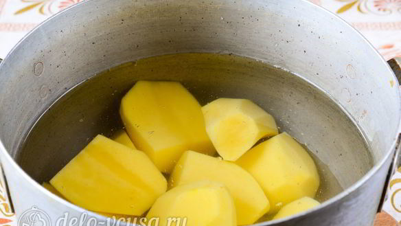 ШАГ 2. картофельная начинка для пирожков с яйцом