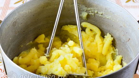 ШАГ 4. картофельная начинка для пирожков с яйцом