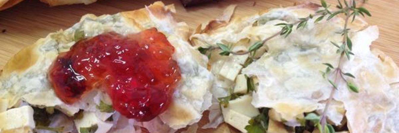 Хрустящие пирожки с сыром Тофу