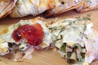 Хрустящие пирожки с сыром Тофу