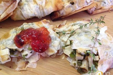 Хрустящие пирожки с сыром Тофу