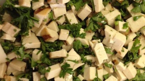 ШАГ 3. хрустящие пирожки с сыром тофу