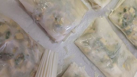 ШАГ 4. хрустящие пирожки с сыром тофу