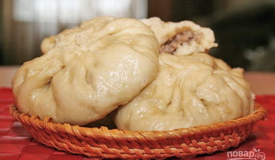 Рецепт китайские пирожки на пару