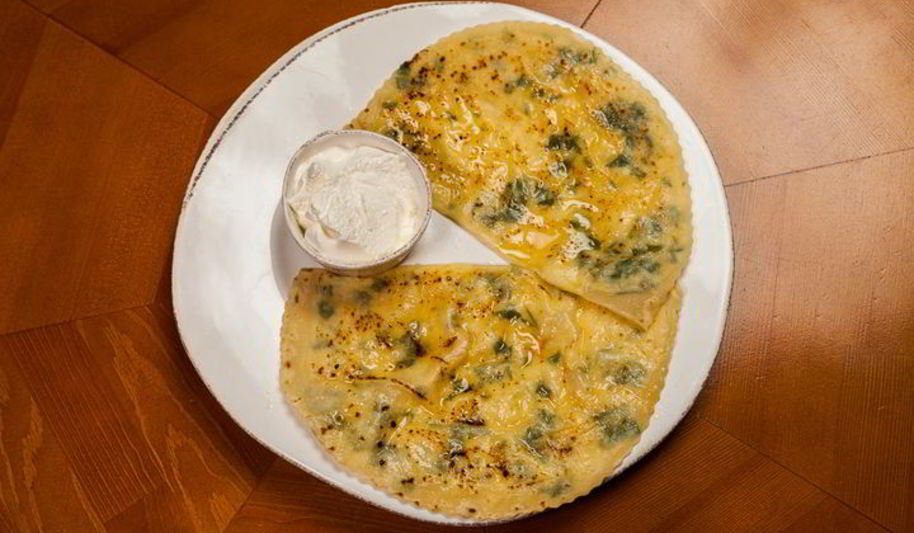 Рецепт кутабы с сыром и тархуном