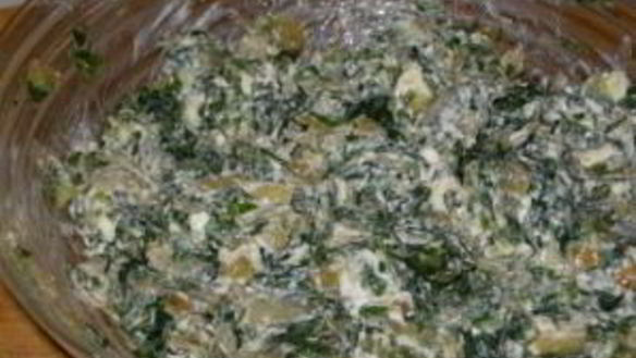 ШАГ 4. кутабы с сыром и зеленью