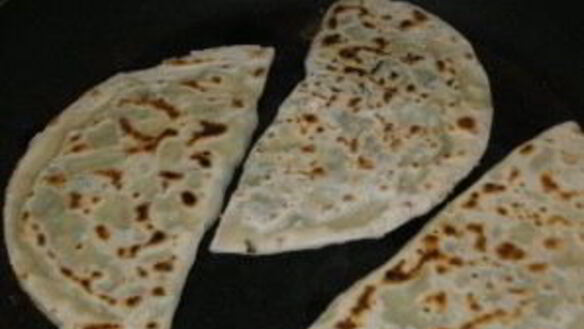 ШАГ 7. кутабы с сыром и зеленью