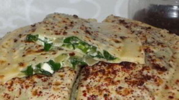 ШАГ 8. кутабы с сыром и зеленью