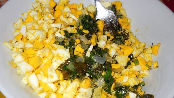 ШАГ 11. кутабы с зеленью