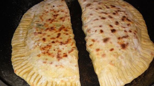 ШАГ 20. кутабы с зеленью