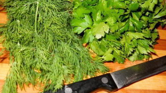 ШАГ 5. кутабы с зеленью