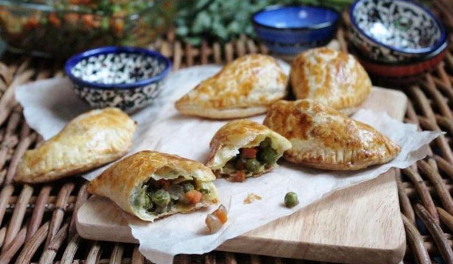 Рецепт марокканские пирожки с морковью и горохом