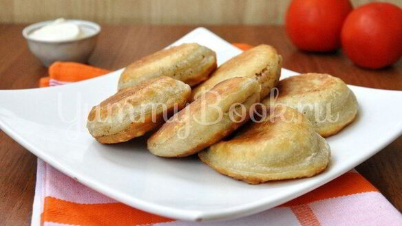 ШАГ 9. мини-пирожки с грибами