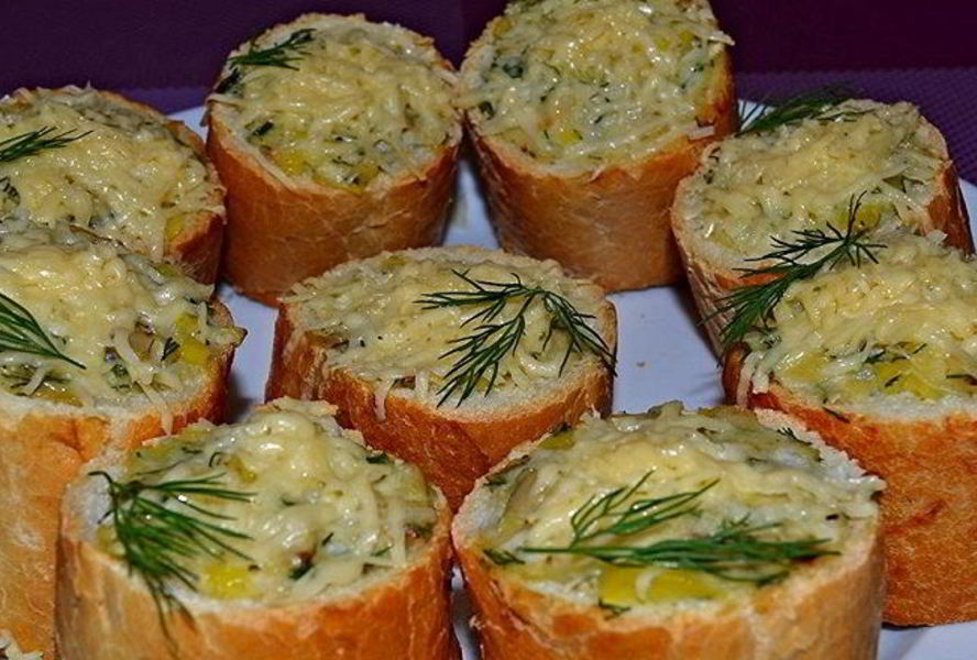 Пирожки из багета