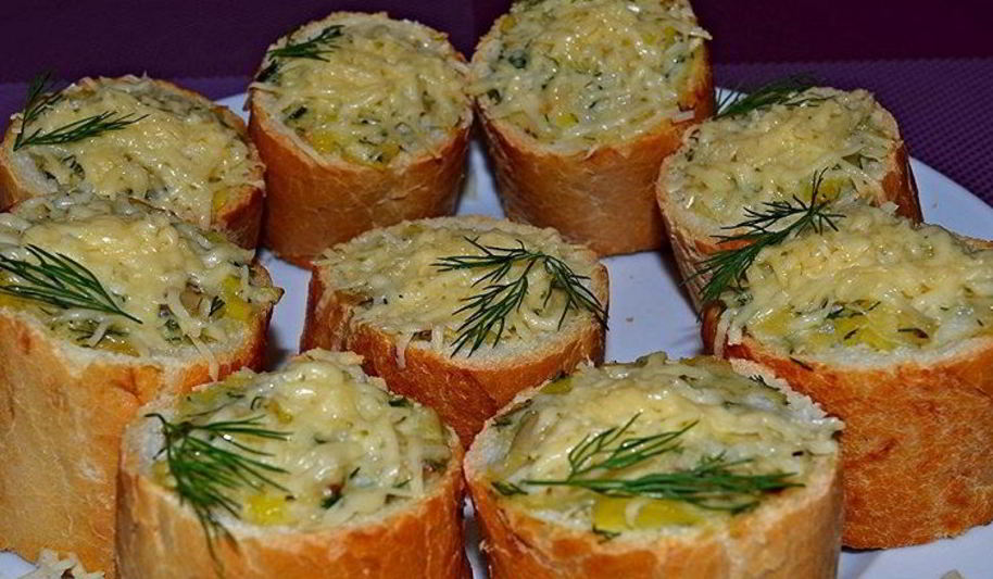 Рецепт пирожки из багета