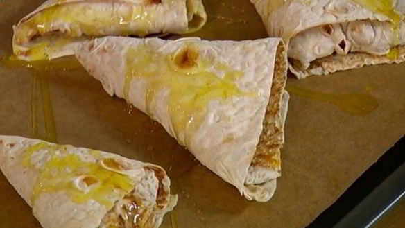 ШАГ 10. пирожки из лаваша с курицей и капустой