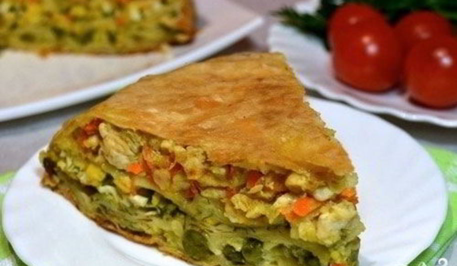 Рецепт пирожки из лаваша с курицей