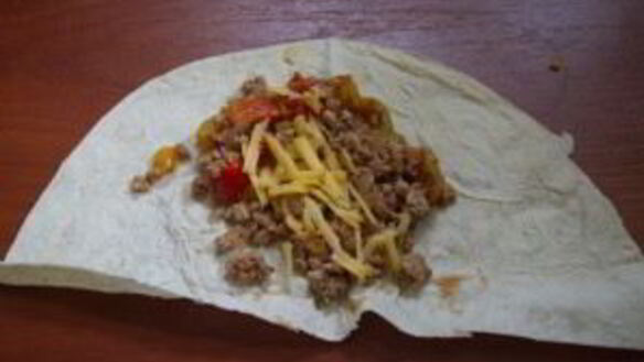 ШАГ 4. пирожки из лаваша с мясом