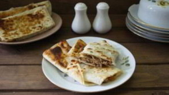 ШАГ 6. пирожки из лаваша с мясом