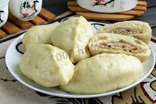 Пирожки из рисовой муки по-корейски